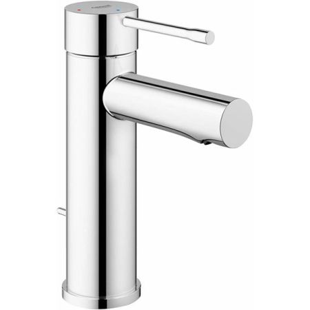 Смеситель для раковины GROHE Essence+ с энергосберегающим картриджем, хром (23379001), артикул 23379001