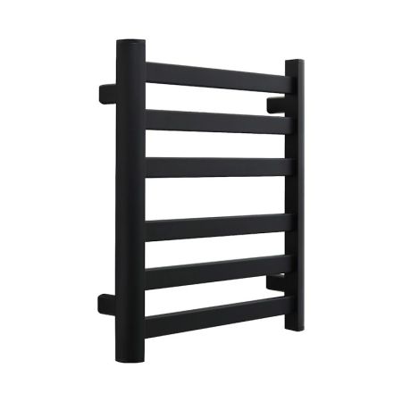 Полотенцесушитель электрический Fixsen BASIC 600х500 FX-7400B, черный, артикул FX-7400B