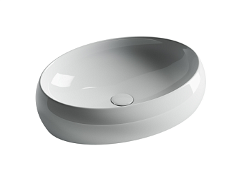 Умывальник чаша накладная овальная Элемент (Element) 560x390x150мм