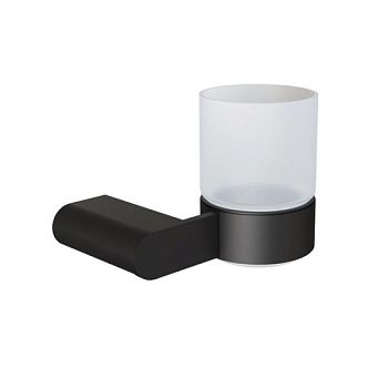 Стакан для ванной комнаты Knotlor SC102BL, черный