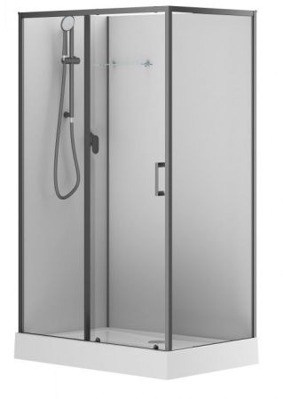 Душевая кабина Aquanet Passion EVO 120L Black 120x80 Душевая кабина Aquanet Passion EVO 120L Black 120x80