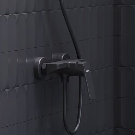 402000300 Merkur смеситель для душа, чёрный, артикул 402000300