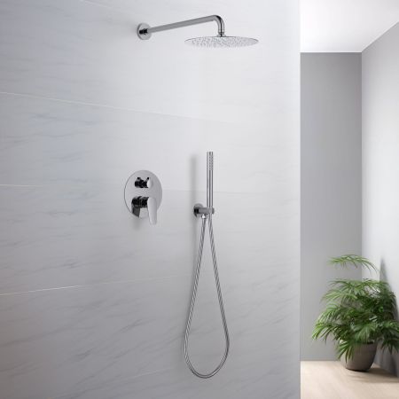 Set 3 в 1 душевой комплект AQUATEK AQ1172CR БЕТТА, артикул AQ1172CR