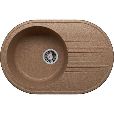 Кухонная мойка Polygran F-16 №307 76 Терракот, артикул F-16 №307 (Тер-т)