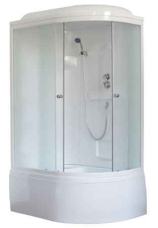 Душевая кабина Royal Bath RB 8120BK1-M (матовое) левая
