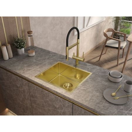 Кухонная мойка Grandex Aqua Proline 5040601, золото, артикул 5040601