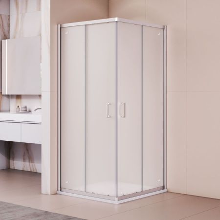 Душевой уголок RGW PA-030 (Матовое-Сатинат, 900x900)