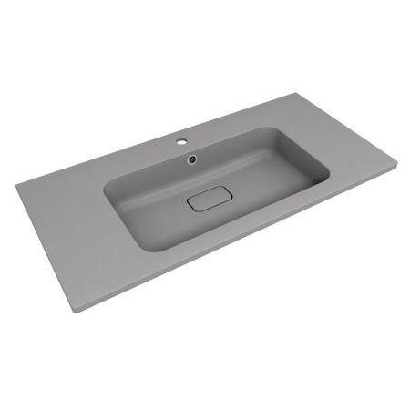 Раковина Florentina Палермо 100 см 10.230.01000.307, серый шёлк, артикул 10.230.01000.307