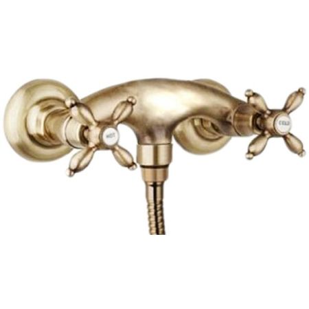 Смеситель для душа Cezares Atlantis Nostalgia ATLANTIS-NOSTALGIA-DS-02 Бронза, артикул ATLANTIS-NOSTALGIA-DS-02