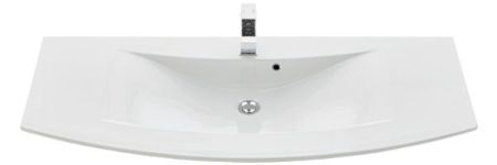 Marlin 3040city, раковина керамическая 121 см, цвет белый, артикул CITYKD120