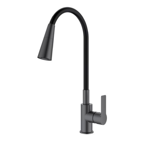 Смеситель для кухни Splenka S06.43.09, графит, артикул S06.43.09