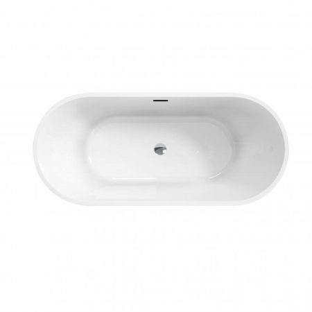 Ванна акриловая отдельностоящая BelBagno BB701 UNO, артикул BB701-1500-730-K