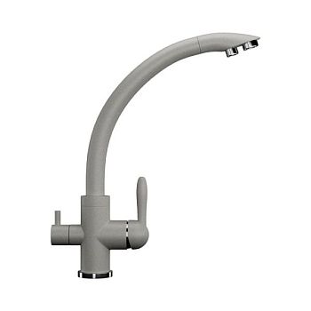 Смеситель для кухни Ulgran U-017-310, серый
