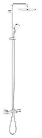 Душевая система GROHE Tempesta Cosmopolitan System 250 с термостатом для настенного монтажа, хром (26672000)