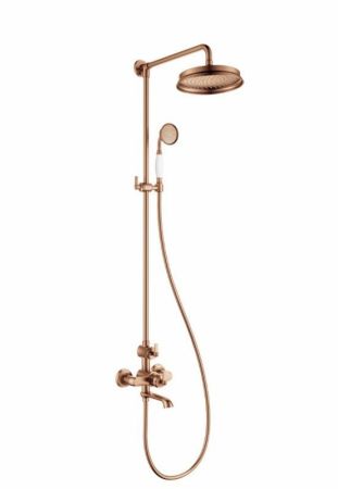 Душевая стойка со смесителем и изливом CEZARES LIBERTY-F-CVD арт. LIBERTY-CVD-BR, артикул LIBERTY-CVD-BR