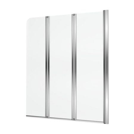 Шторка для ванны EXCELLENT Fliper 120 см (хром) правая, артикул KAAX.1309.1200.PR