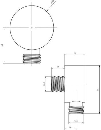 Шланговое подключение Allen Brau Priority 5.31A15-31 черный матовый, артикул 5.31A15-31