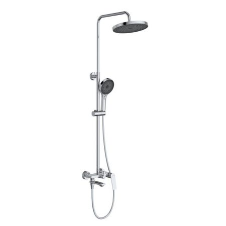 COMFORT Комплект для ванной - душевая стойка с изливом и смеситель для раковины, артикул COMFORT-CVD/LS-01