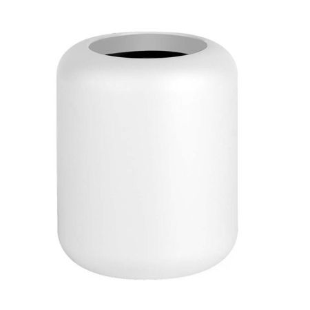 GESSI GOCCIA Стакан настольный, белая керамика GRES, основание хром, артикул 38034#031