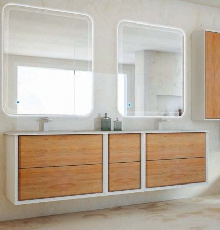 Зеркала CEZARES со встроенной LED подсветкой и сенсорным выключателем Touch system, артикул 45028