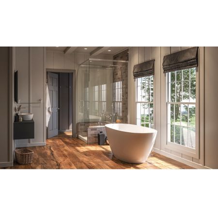 Ванна WHITECROSS Onyx B 160x75 (белый мат) иск. камень, артикул 0205.160075.200