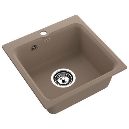 Кухонная мойка GranFest SMART 430, песочный, артикул 430 песочный