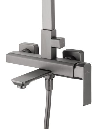 Душевая система WONZON & WOGHAND DIAMOND, Темный графит (WW-88739011-BGM), артикул WW-88739011-BGM