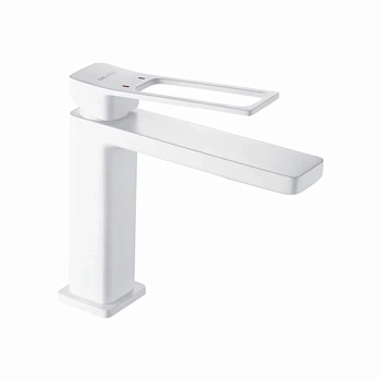 Смеситель для раковины Shevanik S6901C, белый