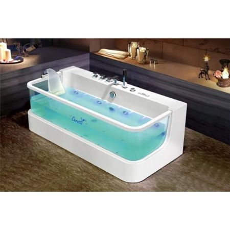 Акриловая ванна Cerutti SPA C-451 170x85 с гидромассажем