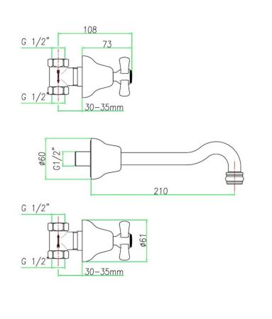 Смеситель для раковины Webert Armony AM750404010, золото, артикул AM750404010