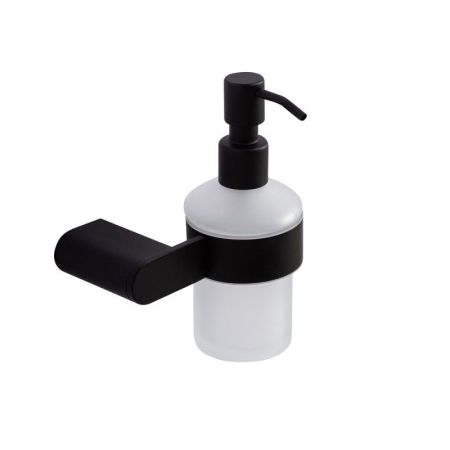 STYLUS-SOIS-V-BORO Диспенсер для мыла подвесной, стекло, исполнение брашированное золото, артикул STYLUS-SOIS-V-BORO