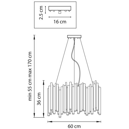 Люстра подвесная Savona Lightstar 816107, артикул 816107