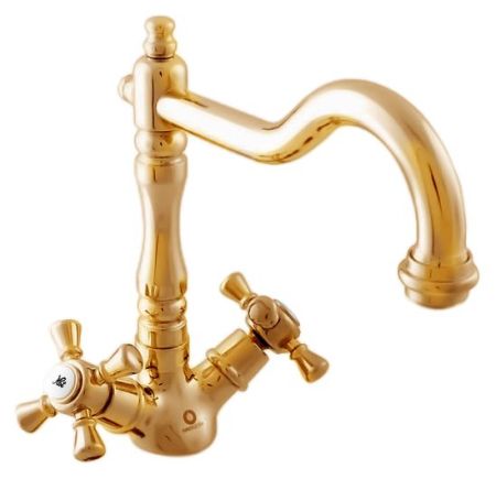 Смеситель для раковины Rav Slezak Morava retro MK320.5/8 хром, артикул MK320.5/8