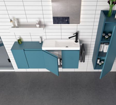 Пенал ORKA Ferla 30 синий матовый, артикул 3006244