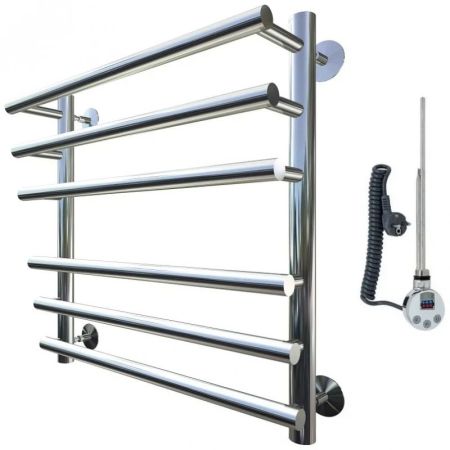 Электрический полотенцесушитель Тругор Дебют 2 элТЭН 60x60 Хром, артикул Дебют2/элТЭН6060
