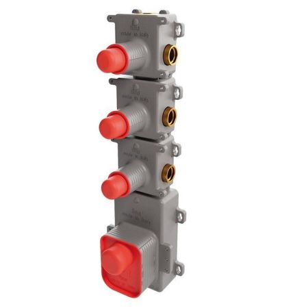 Внутренняя часть, Fima Carlo Frattini, Fimathermbox, назначение-смеситель для душа термостатический, артикул F2463