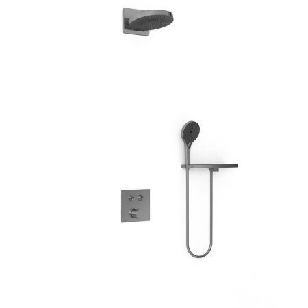 Душевой комплект Inspire VSFW-4I211RGM встраиваемый, двухрежимный, вороненая сталь, артикул VSFW-4I211RGM