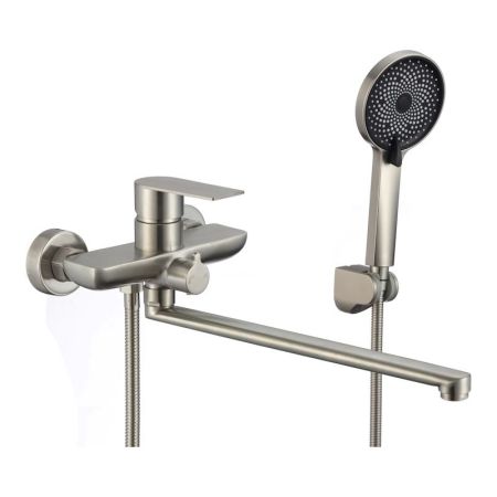 Смеситель для ванны Fmark FS8824, сатин, артикул FS8824