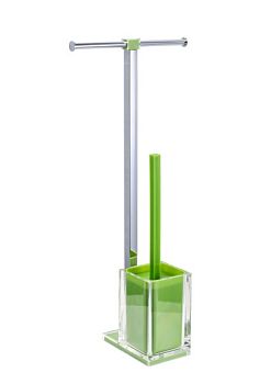 Стойка FIXSEN Rainbow напольная б/д двойной + ерш зеленая (FX-32-04)