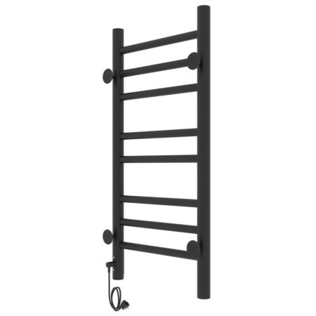 Полотенцесушитель электро "Лаванда ЧКЧ П8 300х700", черный муар, правый