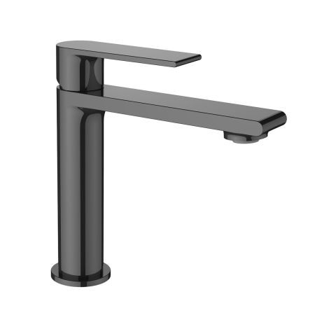 Смеситель для раковины Vogue VBF-1V1GM однорычажный, вороненая сталь, артикул VBF-1V1GM