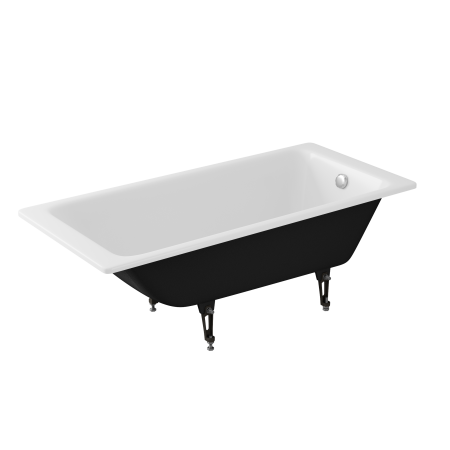 Ванна чугунная Delice Parallel 1600х700, без ручек, артикул DLR220504