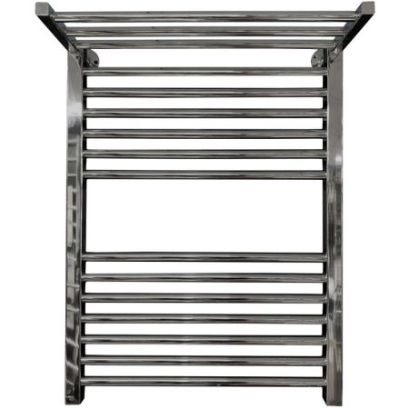 Электрический полотенцесушитель Ника Modern ЛМ 3 80x40 масляный с полкой Хром 16 перекладин