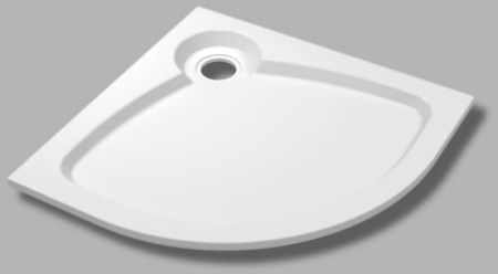 Поддон из литьевого мрамора Cezares Tray S R 80x80x6 Белый, артикул TRAY-S-R-80-550-56-W