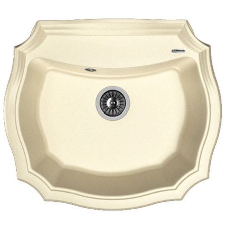 Кухонная мойка Florentina Эмилия 640 20.355.D0640 Антрацит, артикул 20.355.D0640.302