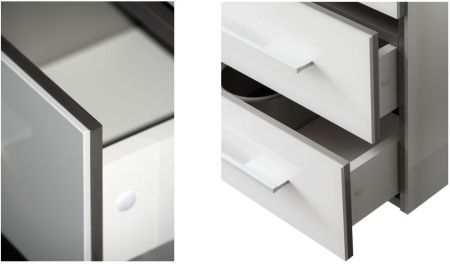 Тумба под раковину Aquanet Верона 100 белый (напольная 3 ящика), артикул 00178471