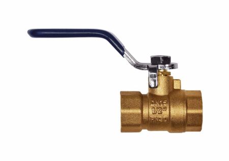 Кран шаровой RM-L ВР-ВР 1/2 муфтовый ручка Ду15 Ру30 (11Б27п1), артикул RML-12FFL