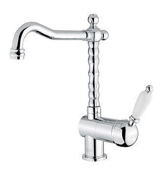 Fiore Imperiale, однорычажный смеситель для кухни (излив 28 см), без донного клапана, цвет хром