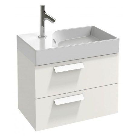 Тумба под раковину Jacob Delafon Rythmik 60 EB1301-G1C подвесная Белая глянцевая, артикул EB1301-G1C