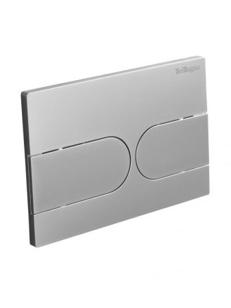 Кнопка смыва BELBAGNO BB-11-GM, оружейная сталь, артикул BB-11-GM